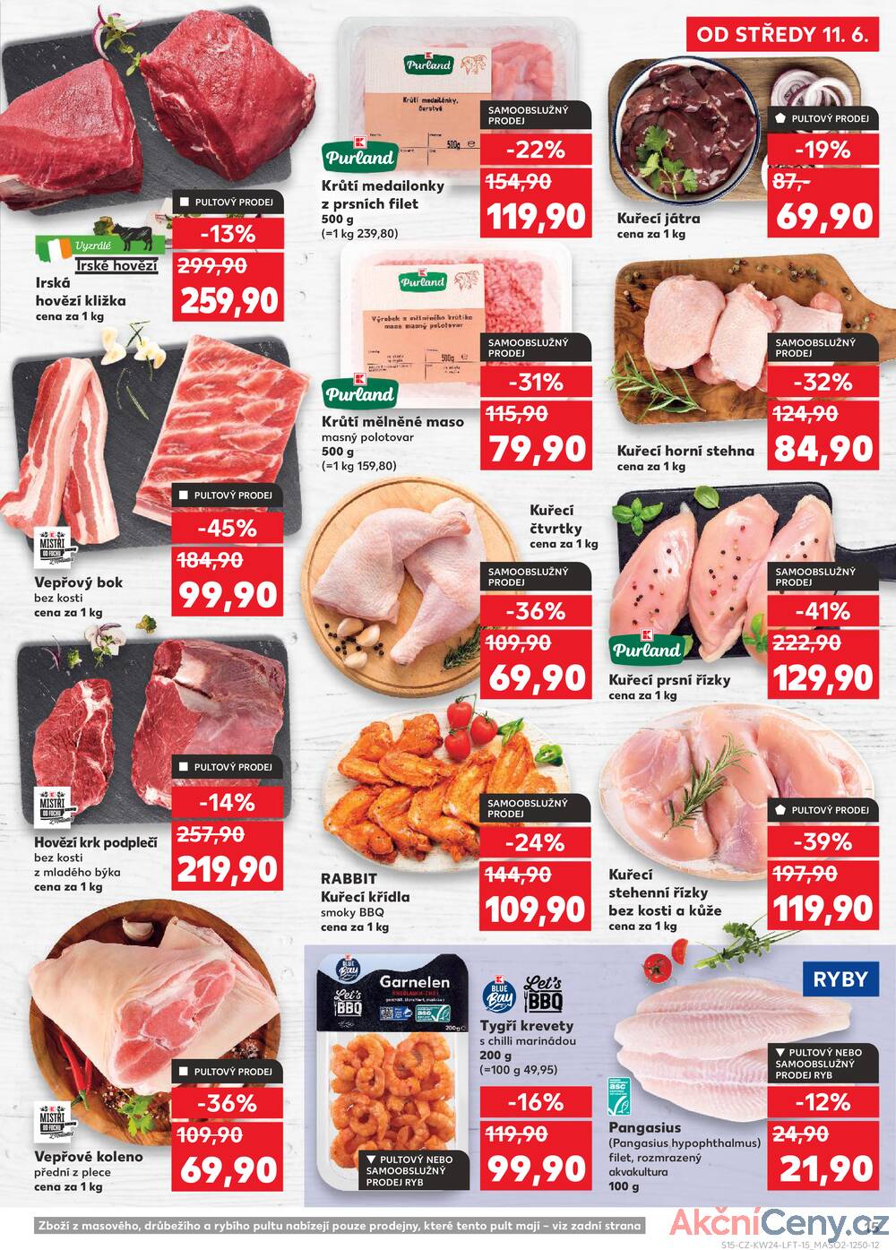 Leták Kaufland - Kaufland 11.6. - 17.6. - Kaufland - Lovosice (Siřejovická) - strana 15