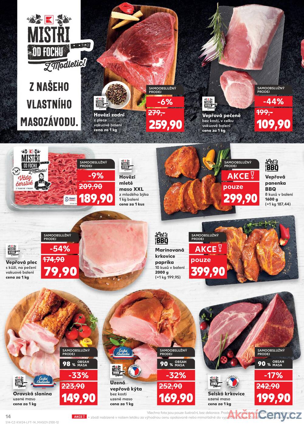 Leták Kaufland - Kaufland 11.6. - 17.6. - Kaufland České Budějovice II - Milady Horákové - strana 14