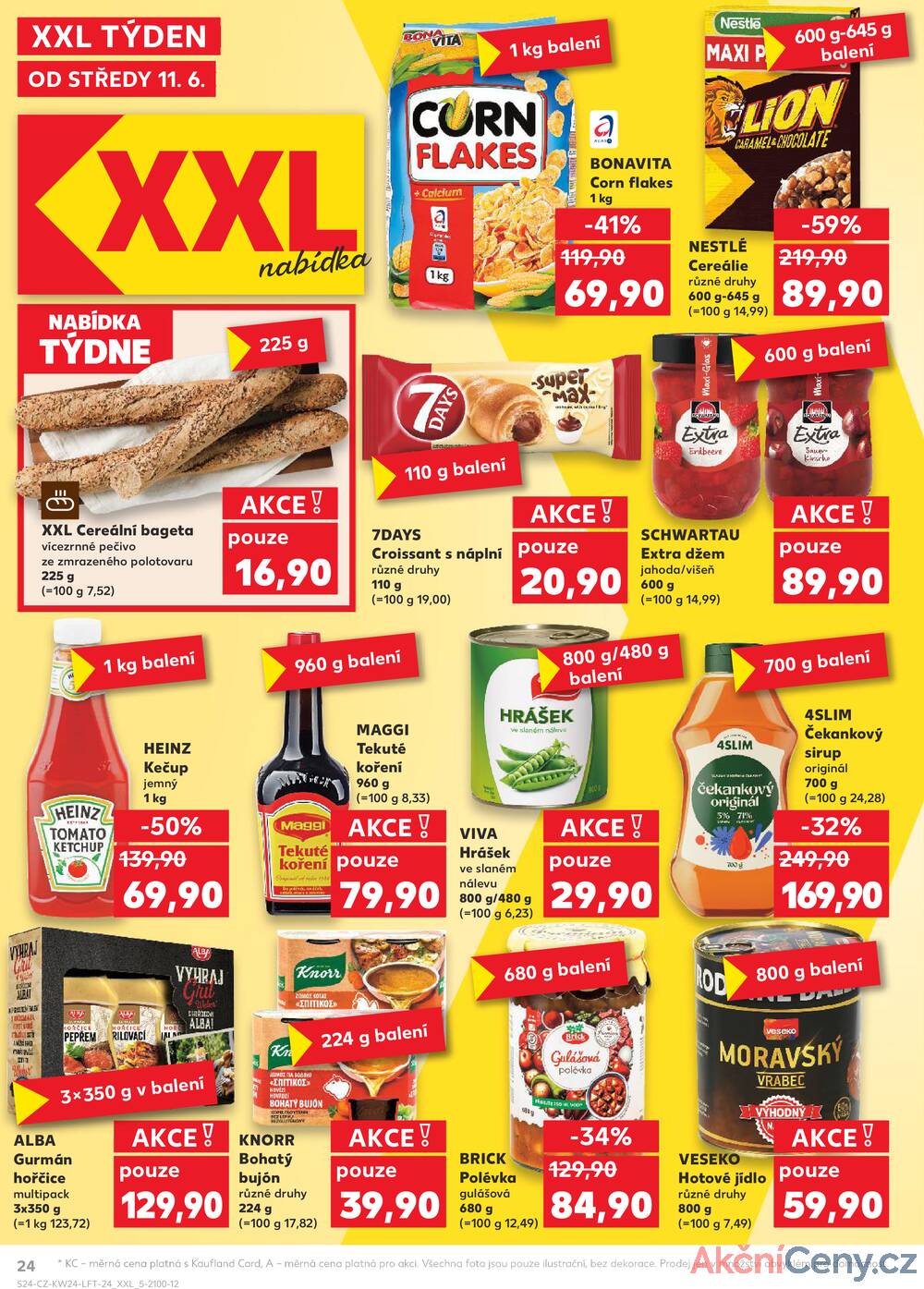 Leták Kaufland - Kaufland 11.6. - 17.6. - Kaufland České Budějovice II - Milady Horákové - strana 24