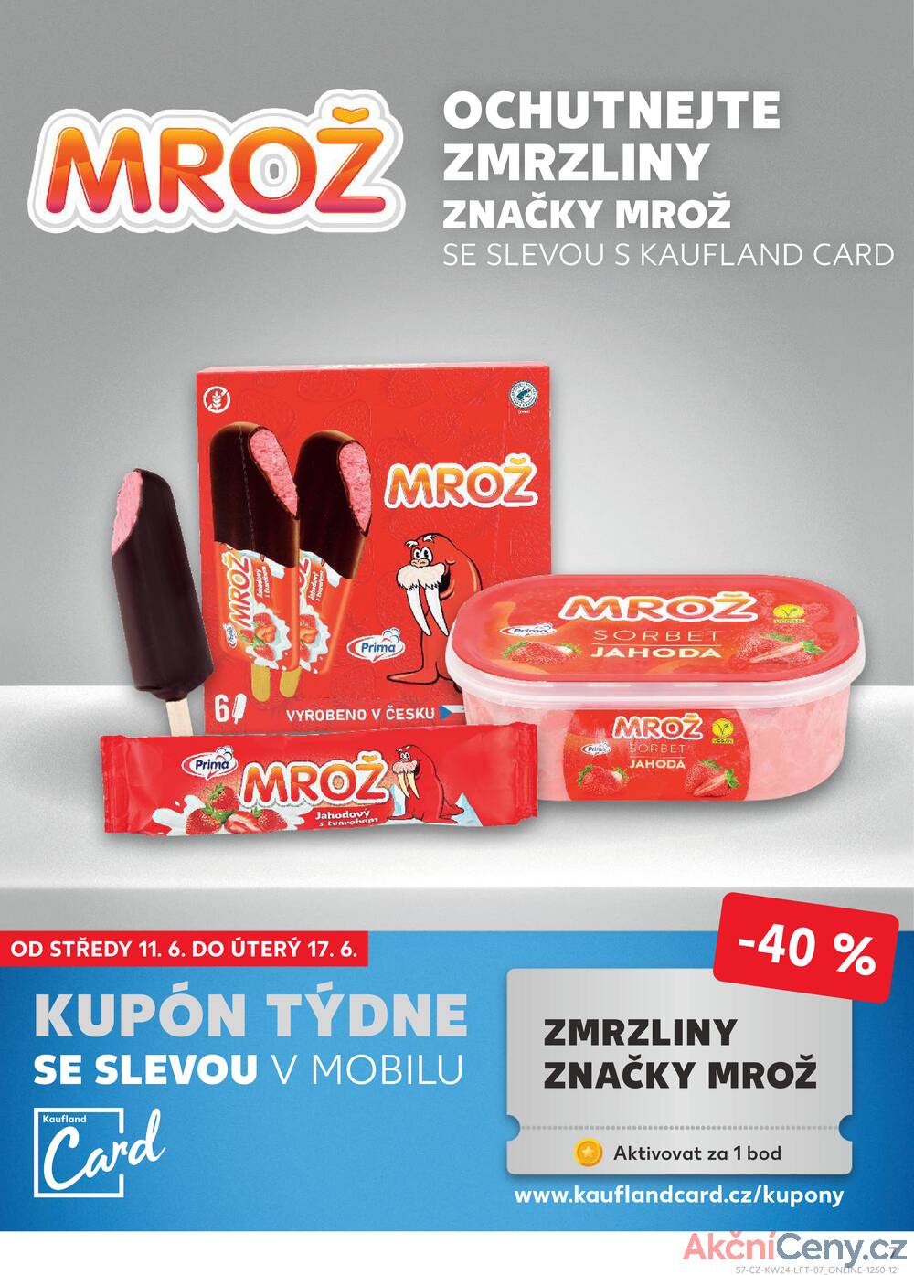 Leták Kaufland - Kaufland 11.6. - 17.6. - Kaufland - Praha 6 (Podbaba) - strana 7