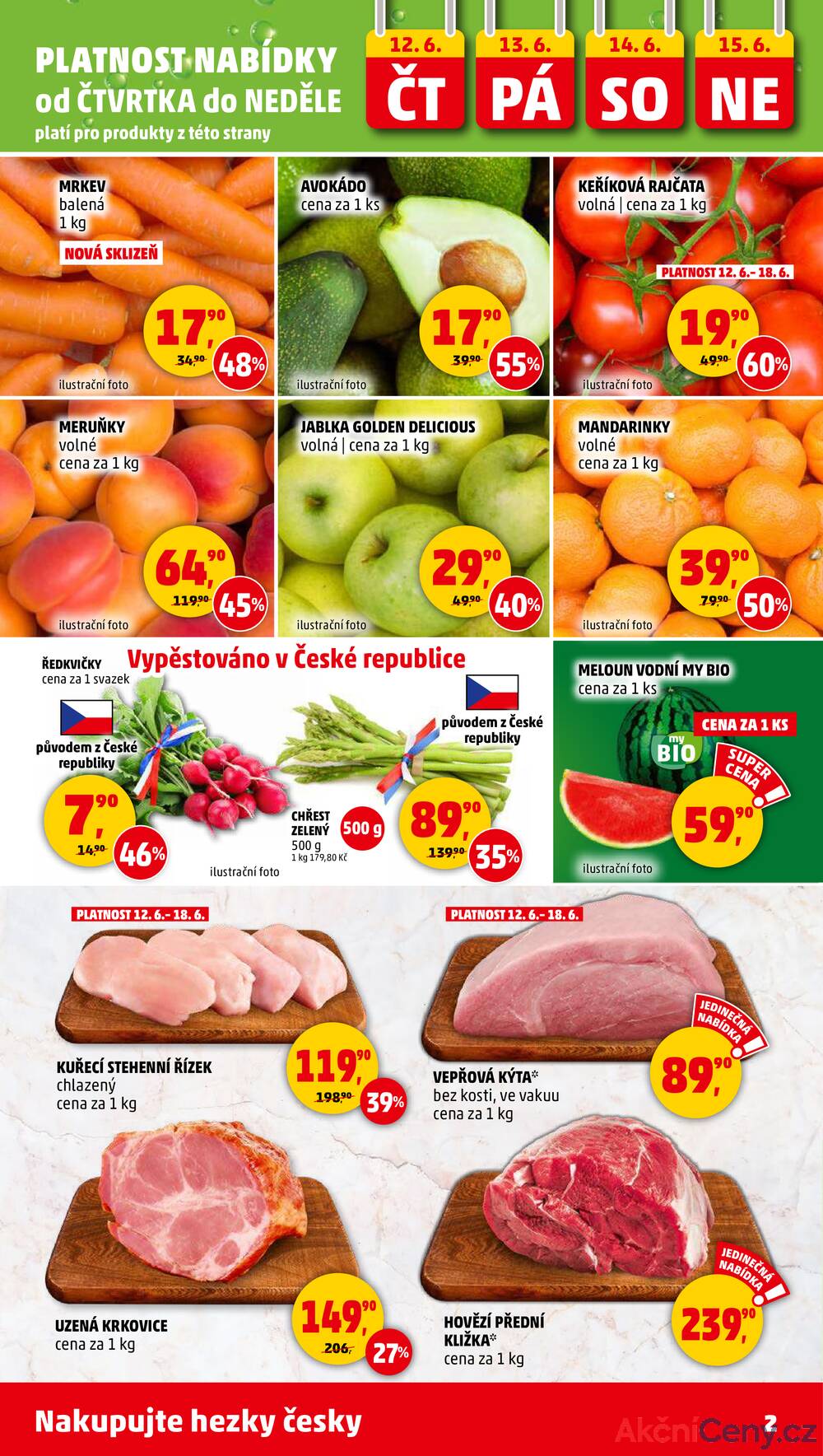 Leták Penny Market - Penny Market od 12.6. do 18.6.2025 - strana 2 Leták Penny Market - Penny Market od 12.6. do 18.6.2025 - strana 2