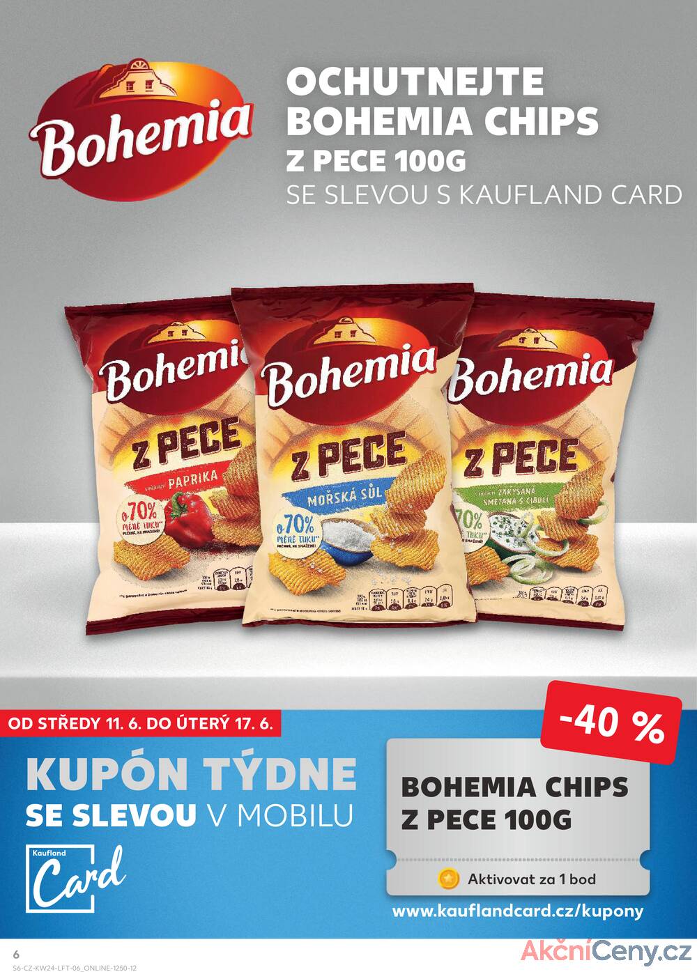 Leták Kaufland - Kaufland 11.6. - 17.6. - Kaufland - Praha 8 (Libeň) - strana 6