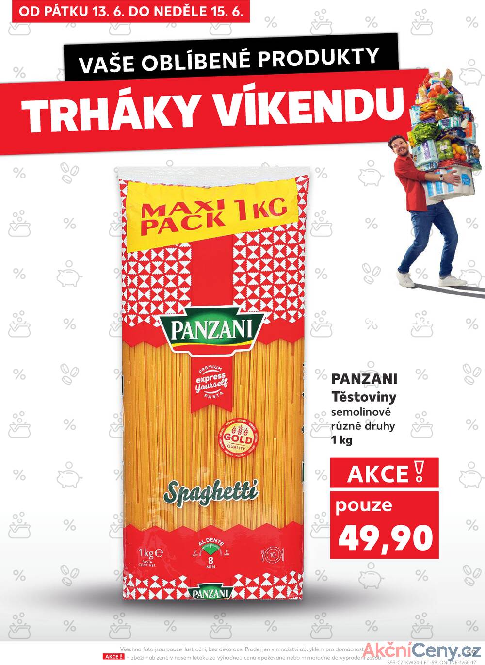 Leták Kaufland - Kaufland 11.6. - 17.6. - Kaufland - Praha 8 (Libeň) - strana 59
