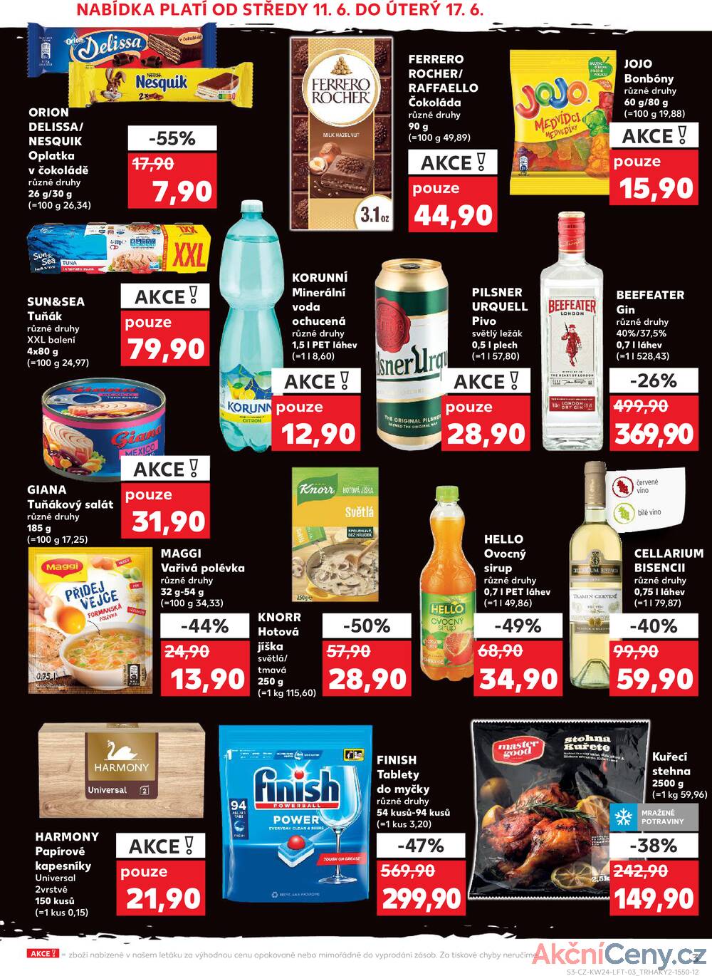 Leták Kaufland - Kaufland 11.6. - 17.6. - Kaufland - Praha 6 (Vypich) - strana 3