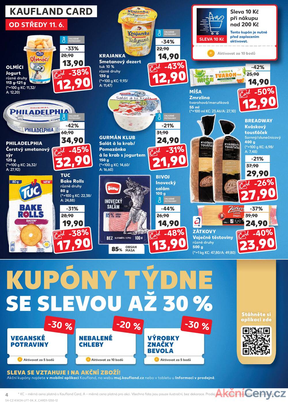 Leták Kaufland - Kaufland 11.6. - 17.6. - Kaufland - Praha 6 (Vypich) - strana 4