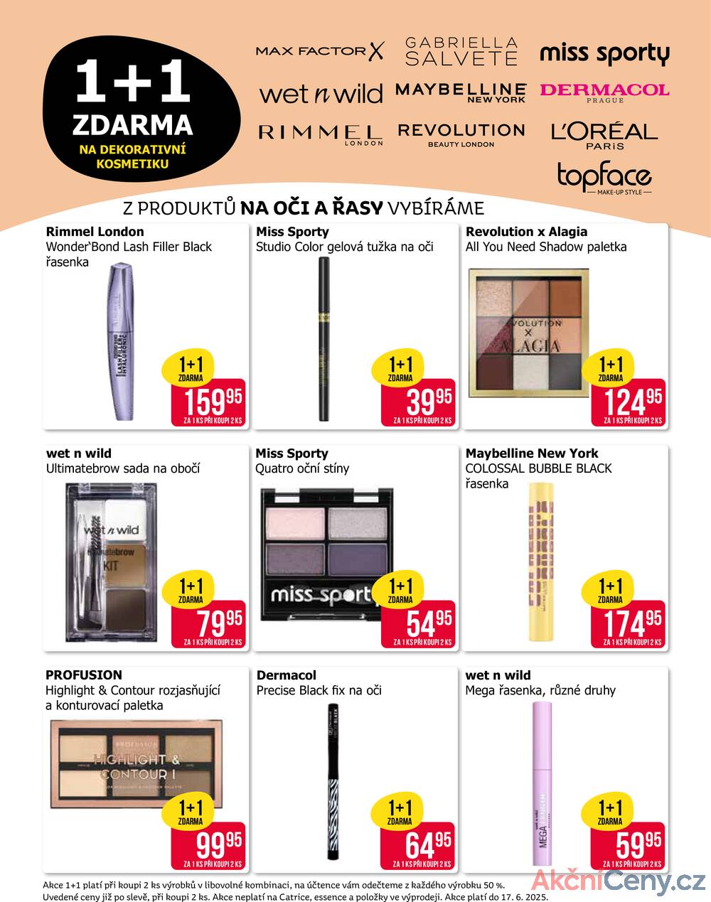 Leták Teta drogerie - Teta drogerie 1+1 zdarma na dekorativní kosmetiku od 10.6. do 17.6.2025 - strana 2 Leták Teta drogerie - Teta drogerie 1+1 zdarma na dekorativní kosmetiku od 10.6. do 17.6.2025 - strana 2