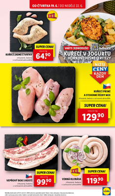 Lidl Čtvrtek od 19.6. do 22.6.2025