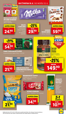 Lidl Čtvrtek od 19.6. do 22.6.2025