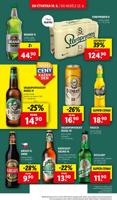 Lidl Čtvrtek od 19.6. do 22.6.2025