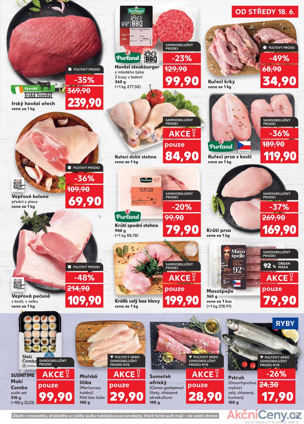 Leták Kaufland - Kaufland 18.6. - 24.6. - Kaufland - Rokycany - strana 15