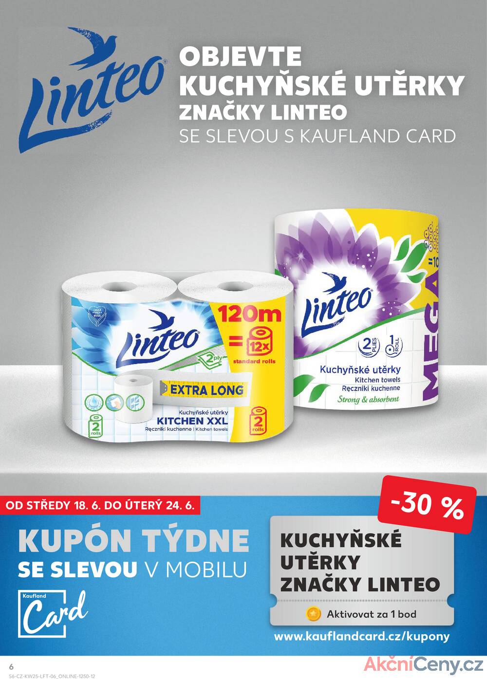 Leták Kaufland - Kaufland 18.6. - 24.6. - Kaufland - Strakonice - strana 6