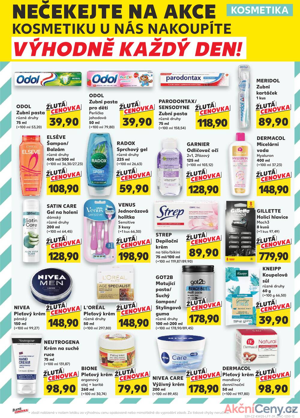 Leták Kaufland - Kaufland 18.6. - 24.6. - Kaufland - Trutnov - strana 39