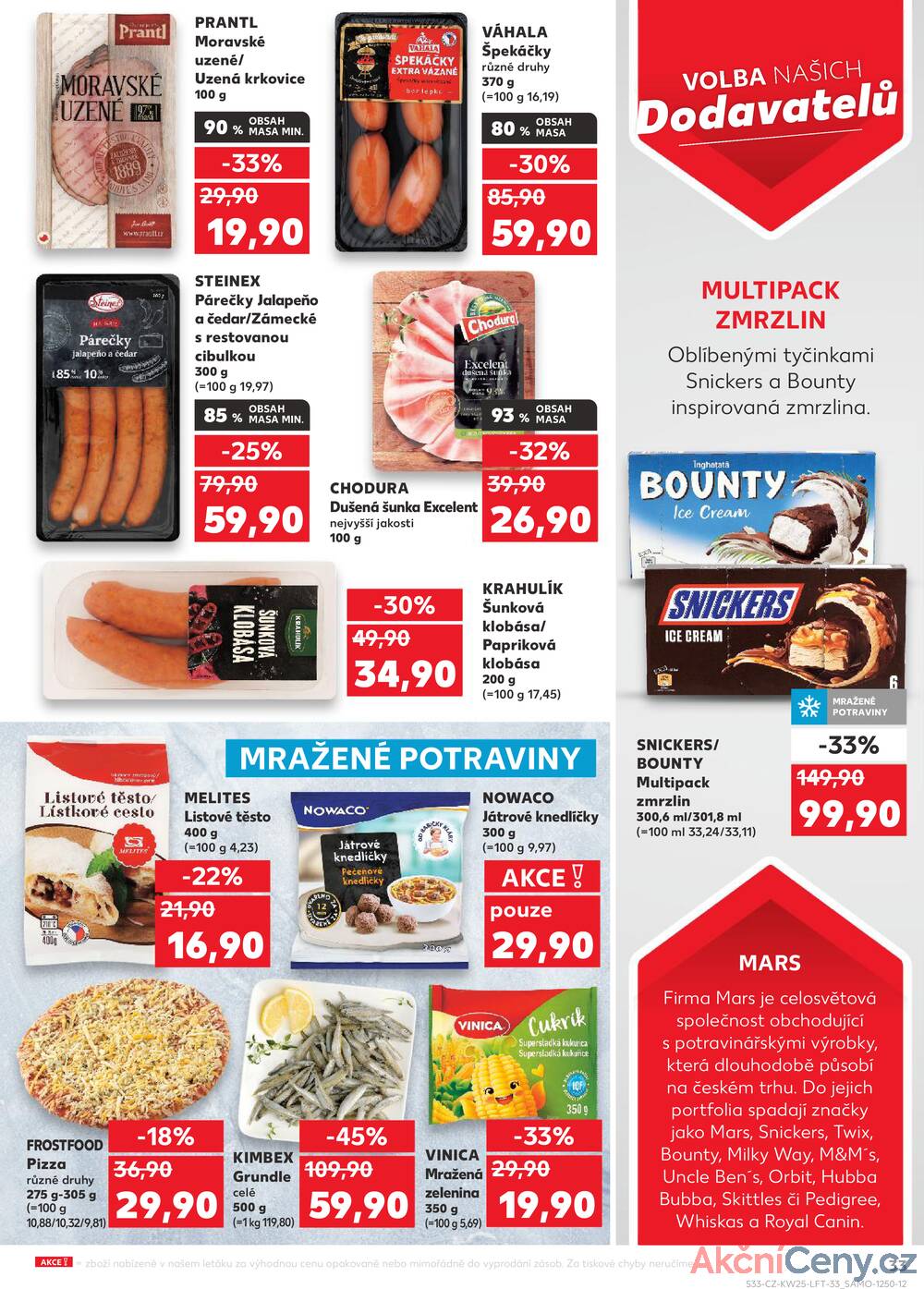 Leták Kaufland - Kaufland 18.6. - 24.6. - Kaufland - Hradec Králové - strana 33