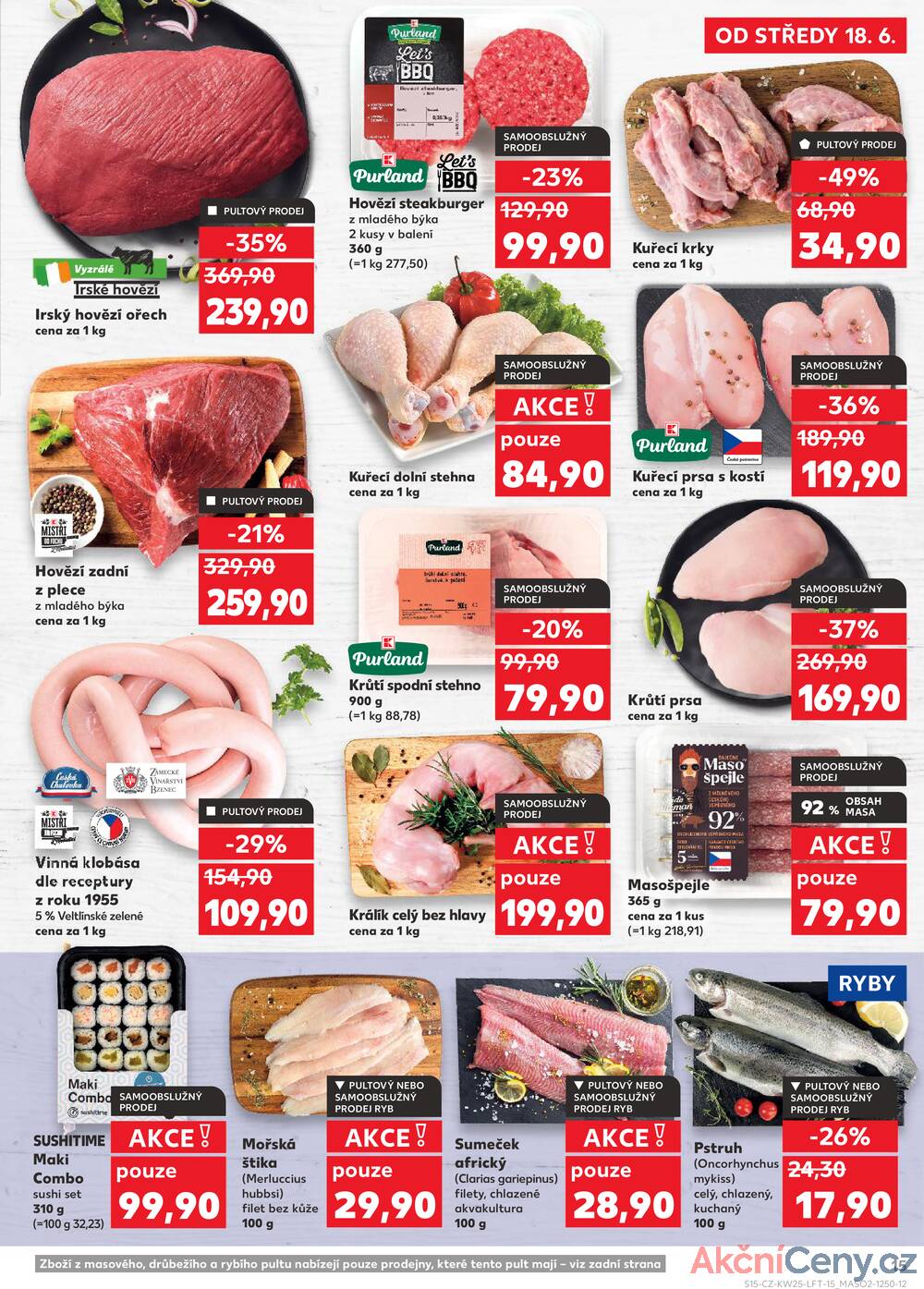 Leták Kaufland - Kaufland 18.6. - 24.6. - Kaufland - Příbram - strana 15