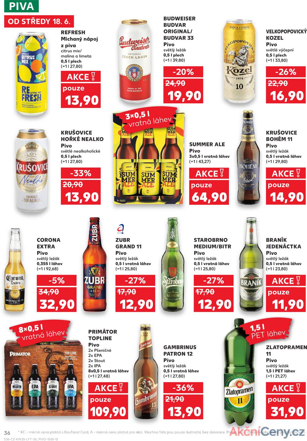 Leták Kaufland - Kaufland 18.6. - 24.6. - Kaufland - Příbram - strana 36