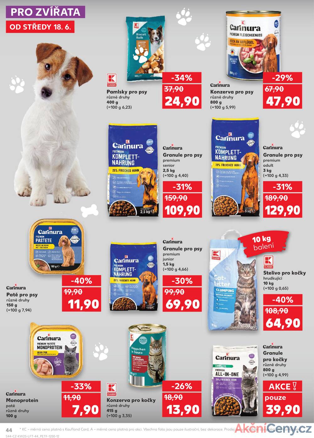 Leták Kaufland - Kaufland 18.6. - 24.6. - Kaufland - Česká Lípa - strana 44