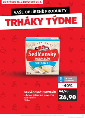 Kaufland 18.6. - 24.6. - Kaufland - Zlín ( OC Čepkov)