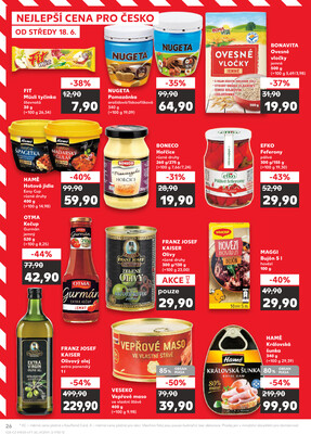 Kaufland 18.6. - 24.6. - Kaufland - Hodonín (Konečná)