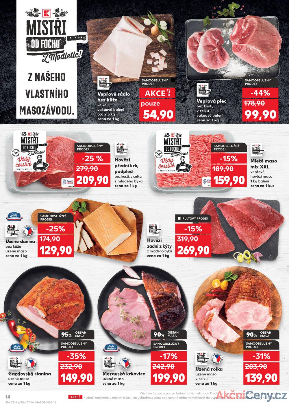 Leták Kaufland - Kaufland 18.6. - 24.6. - Kaufland - Praha 4 (Michle) - strana 14