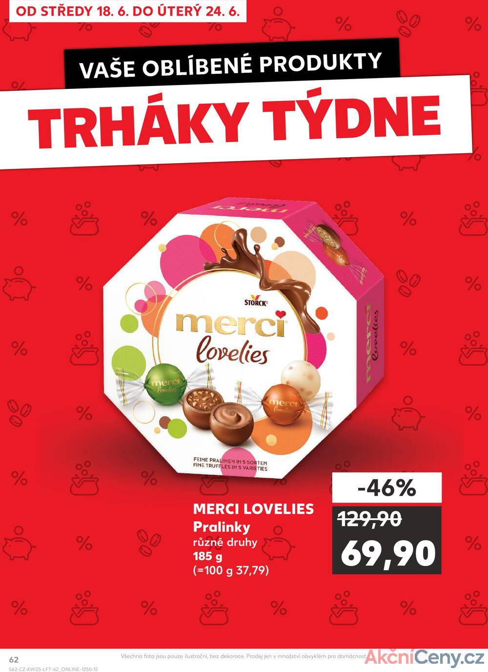 Leták Kaufland - Kaufland 18.6. - 24.6. - Kaufland - Brno - Židenice - strana 62