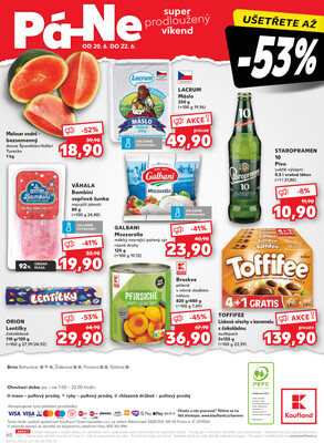 Kaufland 18.6. - 24.6. - Kaufland - Brno - Židenice