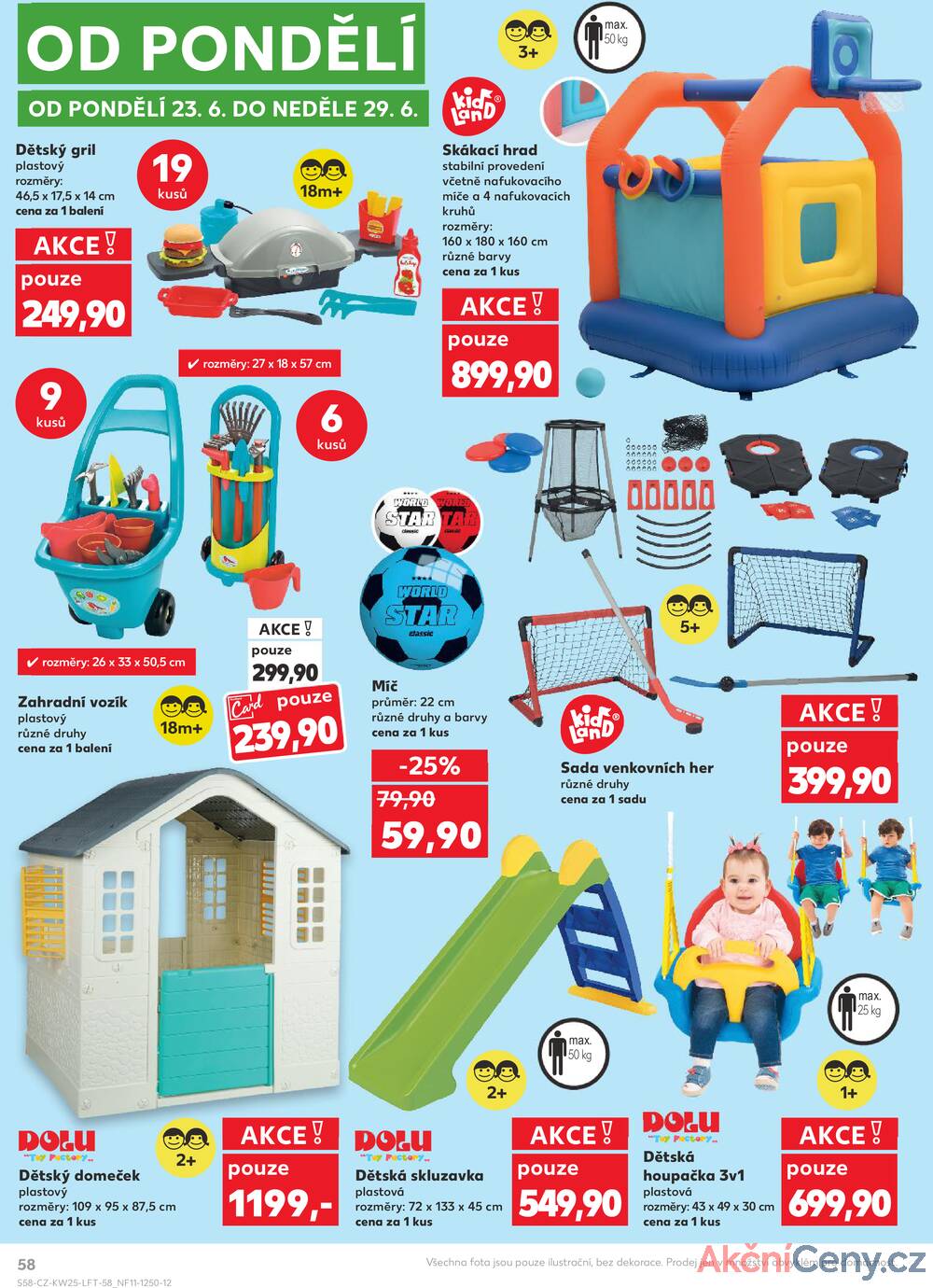 Leták Kaufland - Kaufland 18.6. - 24.6. - Kaufland - Brno - Ponava - strana 58
