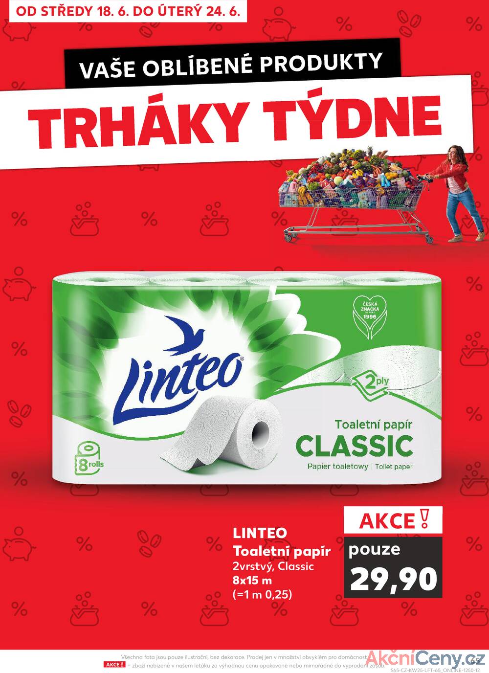 Leták Kaufland - Kaufland 18.6. - 24.6. - Kaufland - Brno - Ponava - strana 65