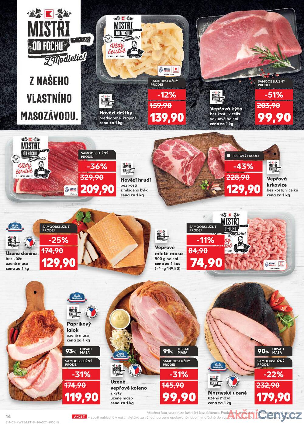 Leták Kaufland - Kaufland 18.6. - 24.6. - Kaufland - Valašské Meziříčí - strana 14