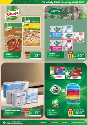 Tamda Foods od 25.6. do 1.7.2025