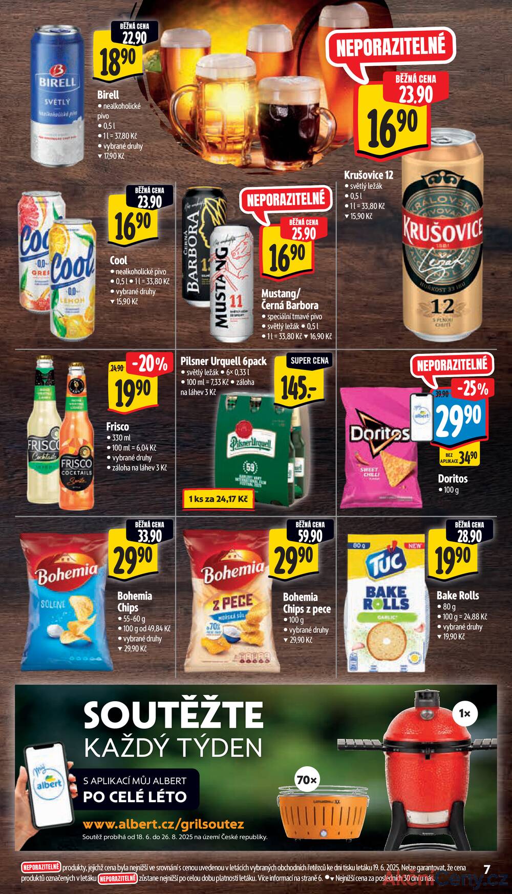 Leták Albert - Albert Supermarket od 25.6. do 1.7.2025 - strana 7 Leták Albert - Albert Supermarket od 25.6. do 1.7.2025 - strana 7