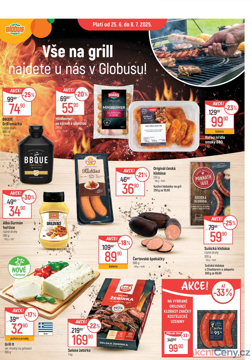 Leták Globus - Akční leták Globus 25.6. - 1.7.2025 - Globus České Budějovice - strana 15