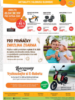 Akční leták Globus 25.6. - 1.7.2025 - Globus Olomouc