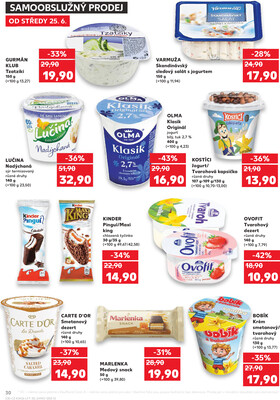Kaufland 25.6. - 1.7. - Kaufland - Třeboň