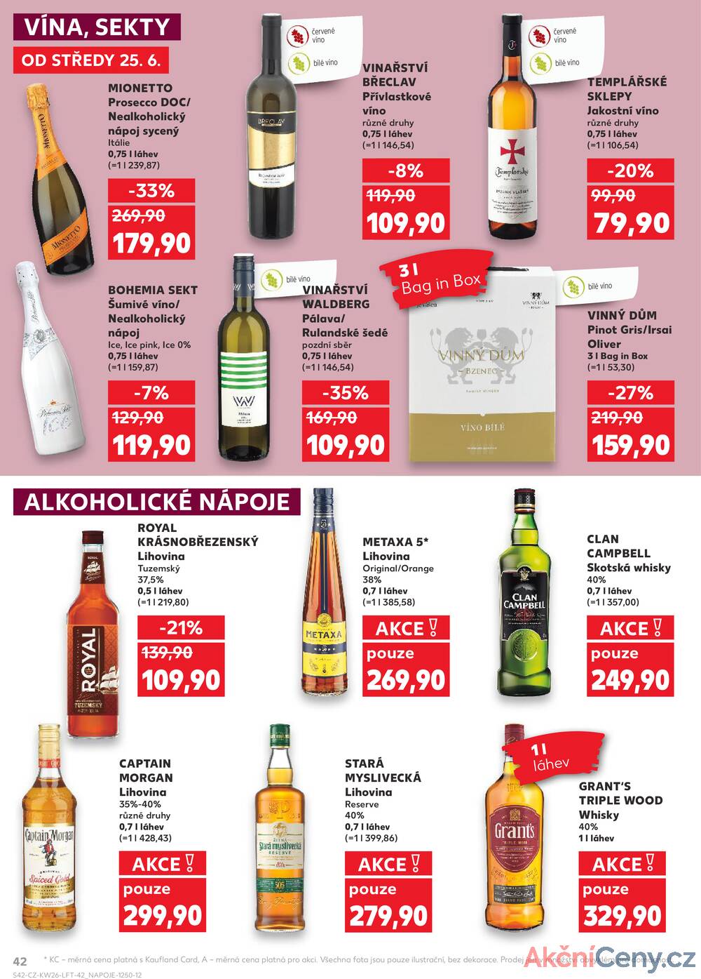 Leták Kaufland - Kaufland 25.6. - 1.7. - Kaufland - Strakonice - strana 42