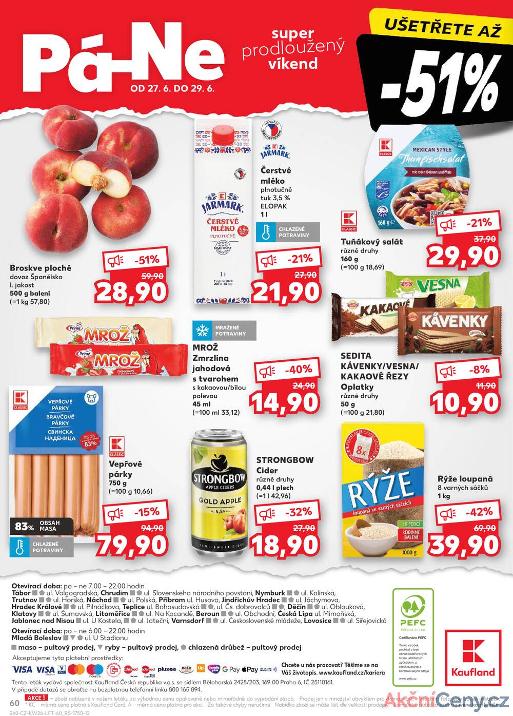 Leták Kaufland - Kaufland 25.6. - 1.7. - Kaufland - Náchod - strana 60
