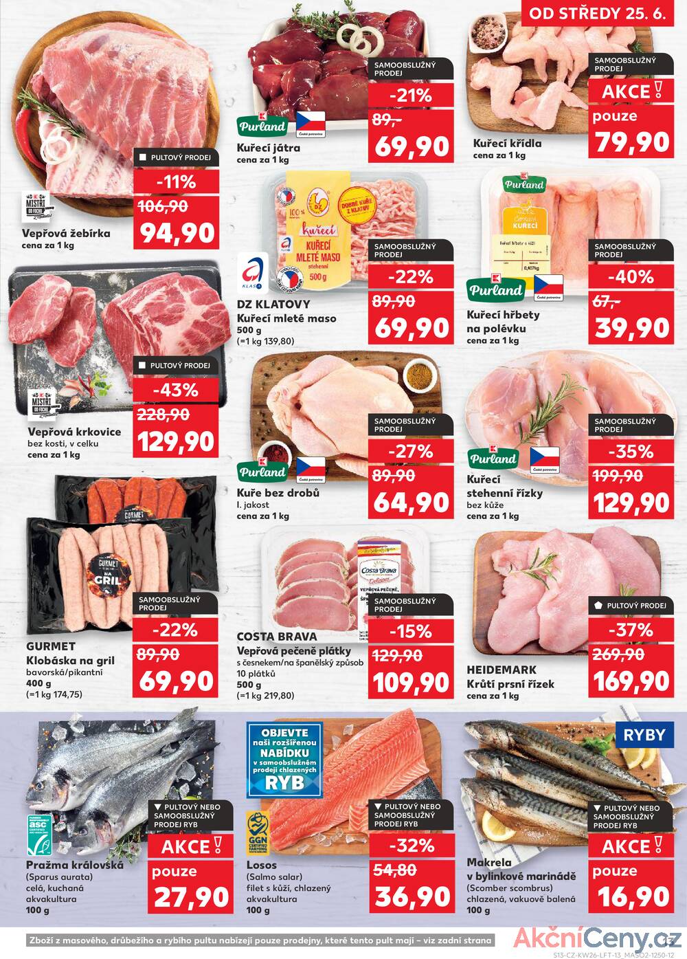 Leták Kaufland - Kaufland 25.6. - 1.7. - Kaufland - Děčín - strana 13