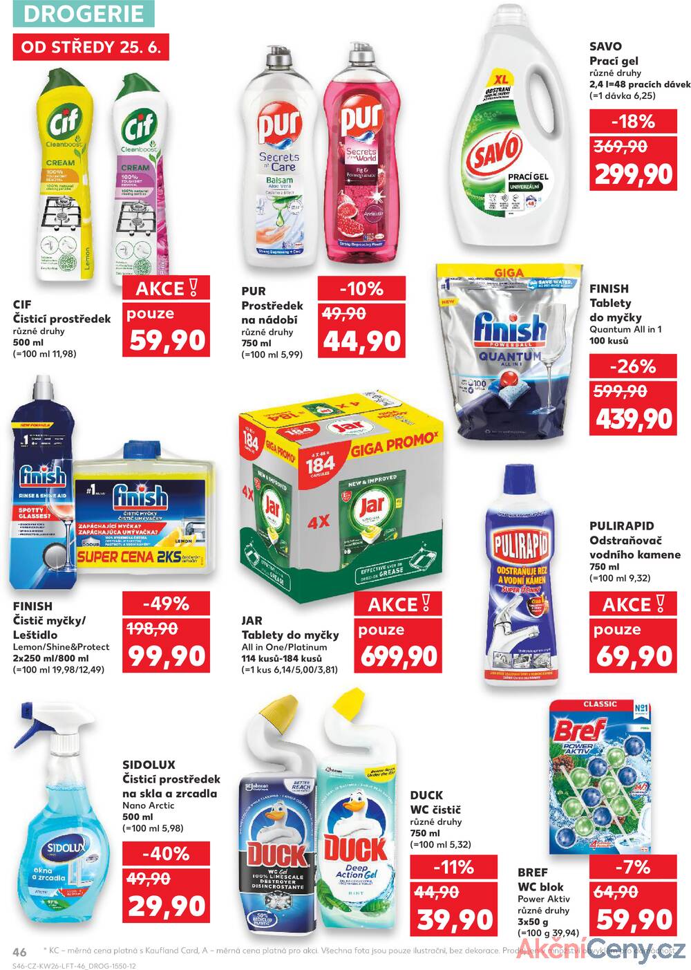 Leták Kaufland - Kaufland 25.6. - 1.7. - Kaufland - Teplice - strana 46