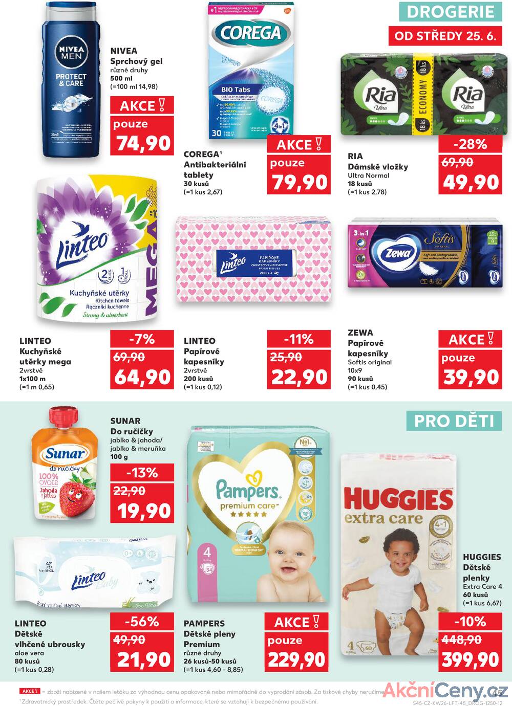 Leták Kaufland - Kaufland 25.6. - 1.7. - Kaufland - Hodonín (Dvořákova) - strana 45