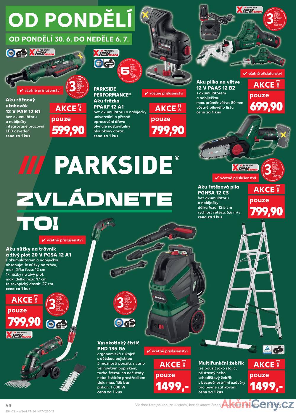 Leták Kaufland - Kaufland 25.6. - 1.7. - Kaufland - Hodonín (Dvořákova) - strana 54