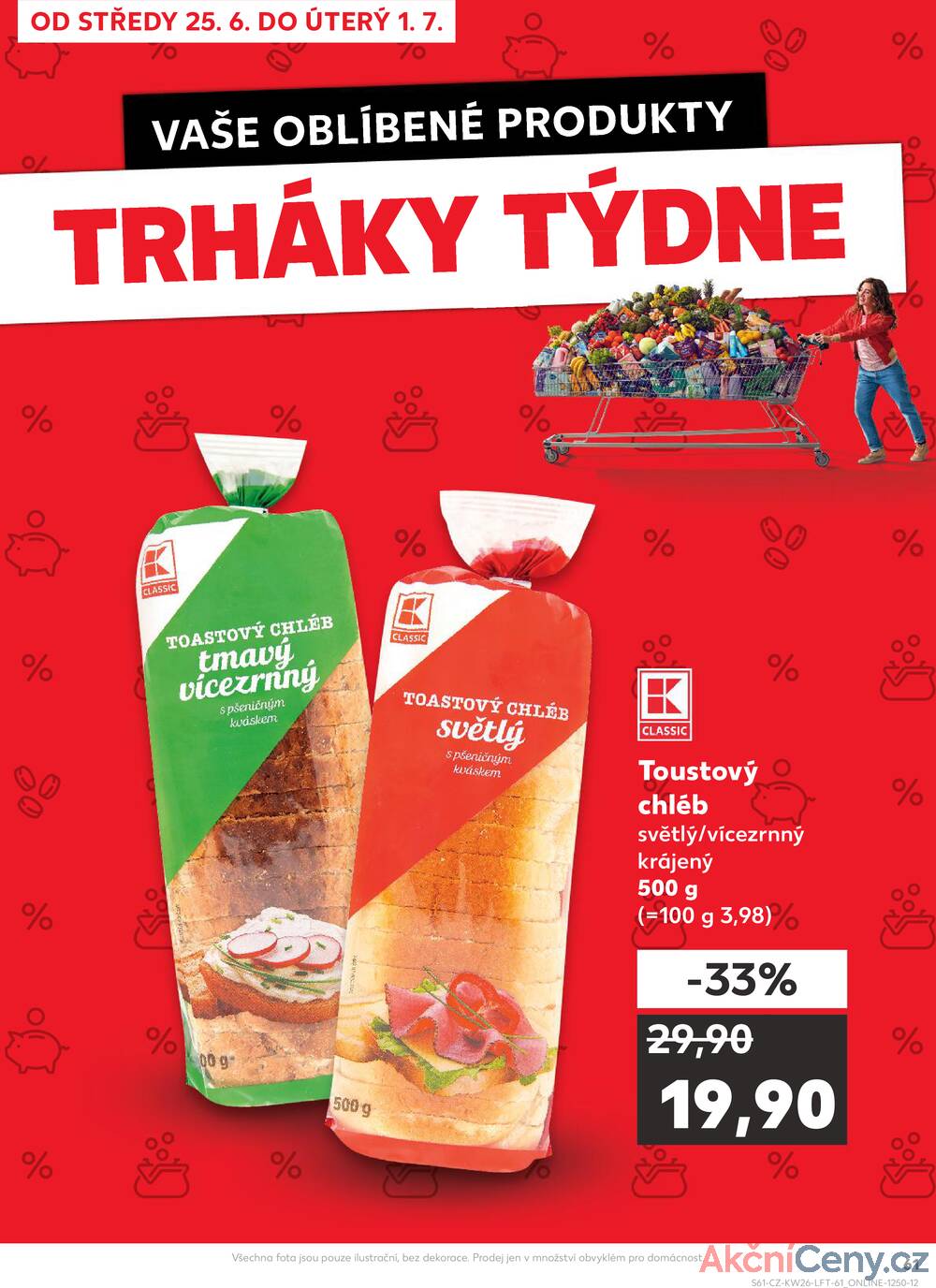 Leták Kaufland - Kaufland 25.6. - 1.7. - Kaufland - Hodonín (Dvořákova) - strana 61