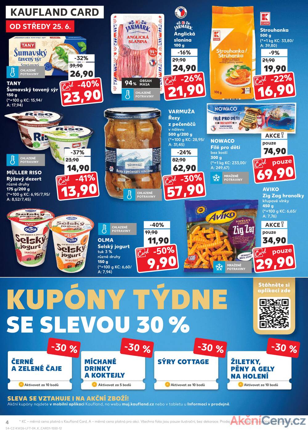 Leták Kaufland - Kaufland 25.6. - 1.7. - Kaufland - Hodonín (Konečná) - strana 4