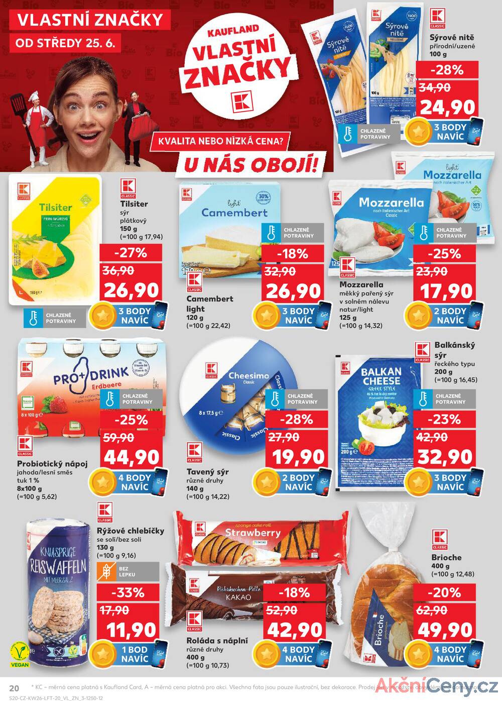 Leták Kaufland - Kaufland 25.6. - 1.7. - Kaufland - Hodonín (Konečná) - strana 20