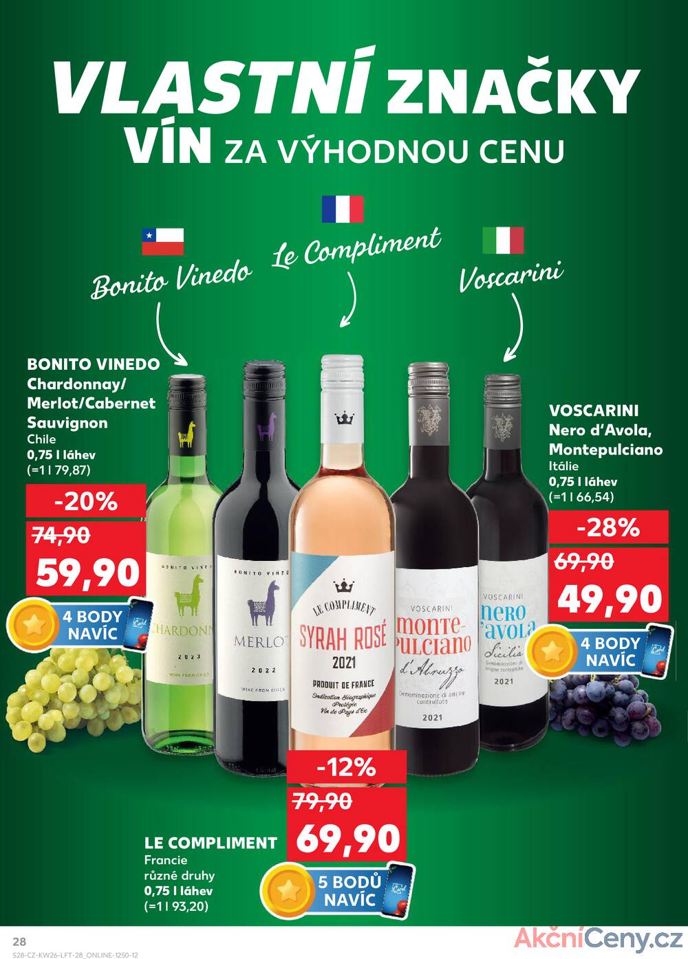 Leták Kaufland - Kaufland 25.6. - 1.7. - Kaufland Praha-Barrandov - strana 28