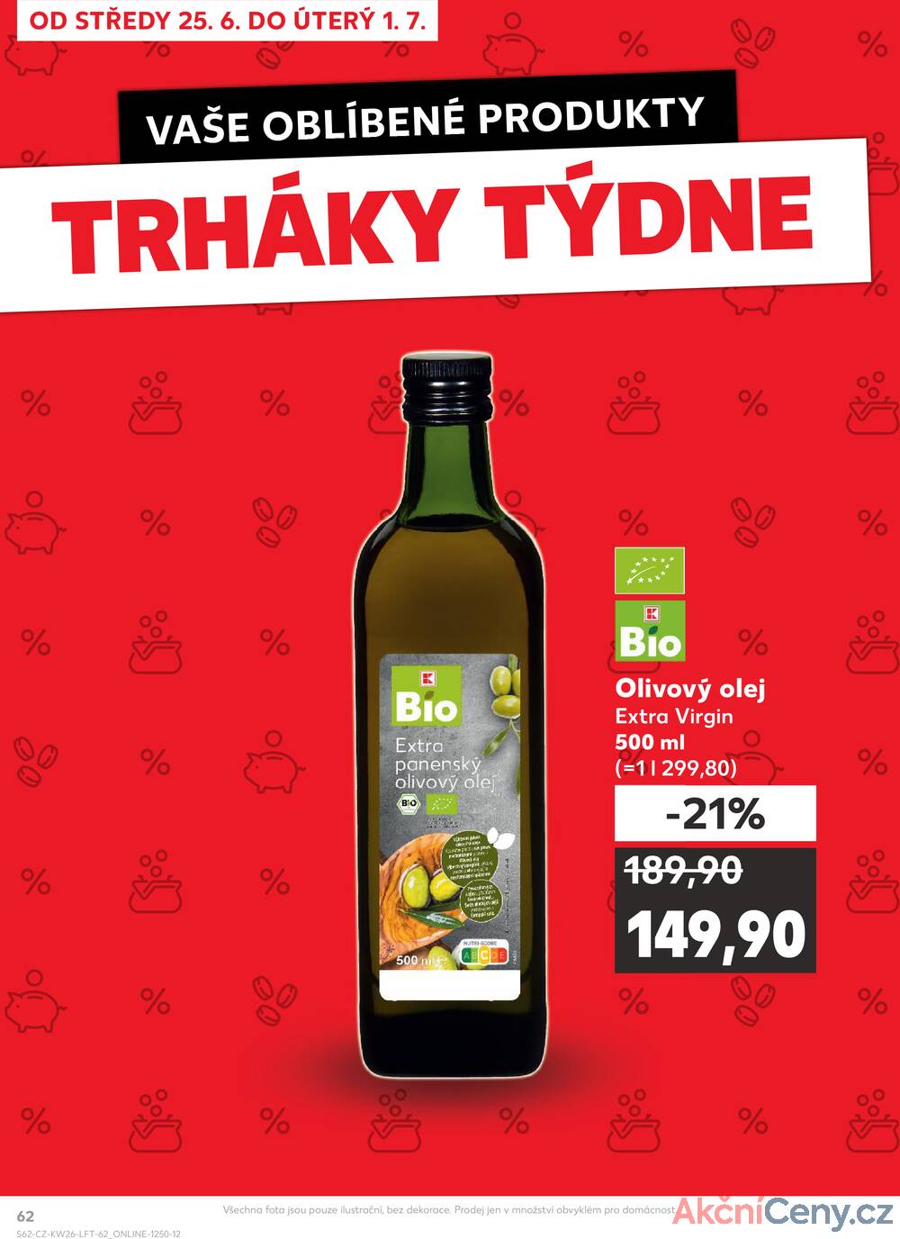 Leták Kaufland - Kaufland 25.6. - 1.7. - Kaufland Praha-Barrandov - strana 62