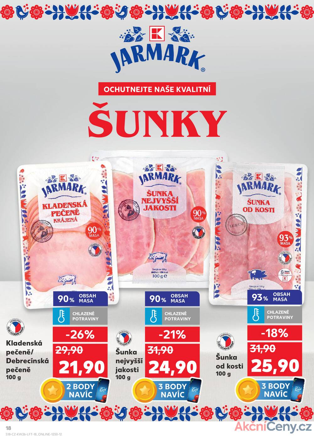 Leták Kaufland - Kaufland 25.6. - 1.7. - Kaufland - Praha 12 (Modřany) - strana 18