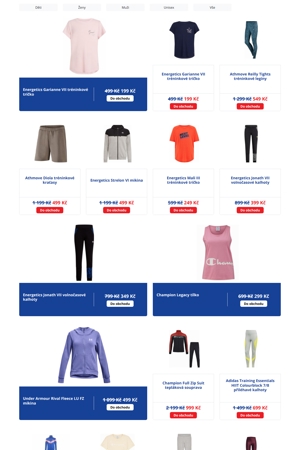 leták Intersport