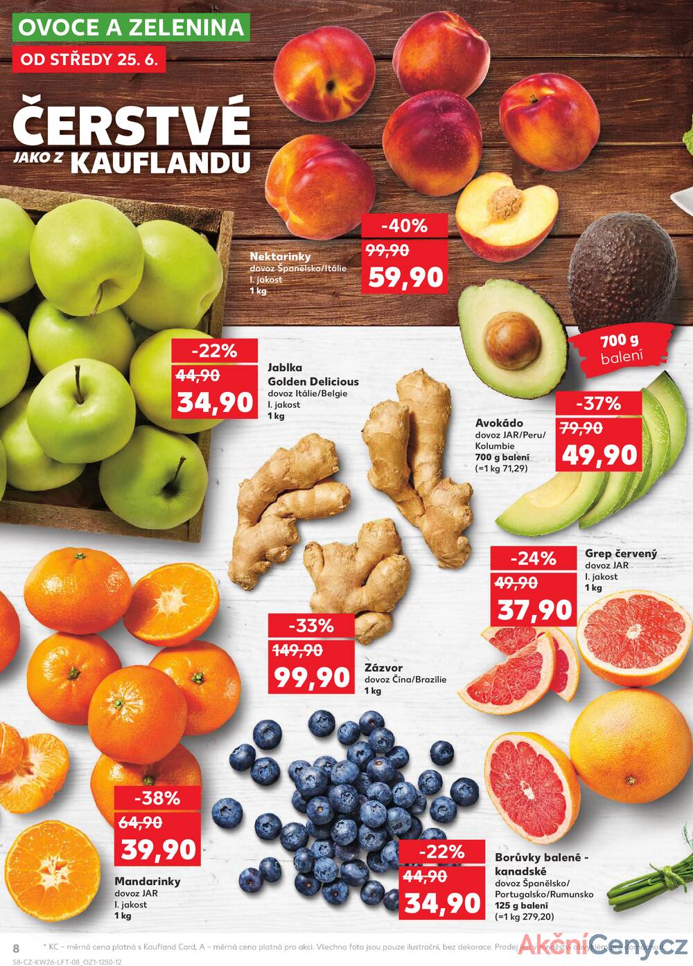 Leták Kaufland - Kaufland 25.6. - 1.7. - Kaufland - Znojmo (Dukelských bojovníků) - strana 8