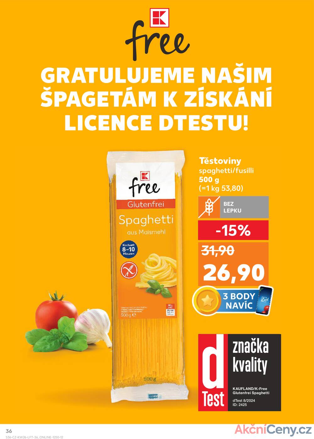 Leták Kaufland - Kaufland 25.6. - 1.7. - Kaufland - Znojmo (Dukelských bojovníků) - strana 36