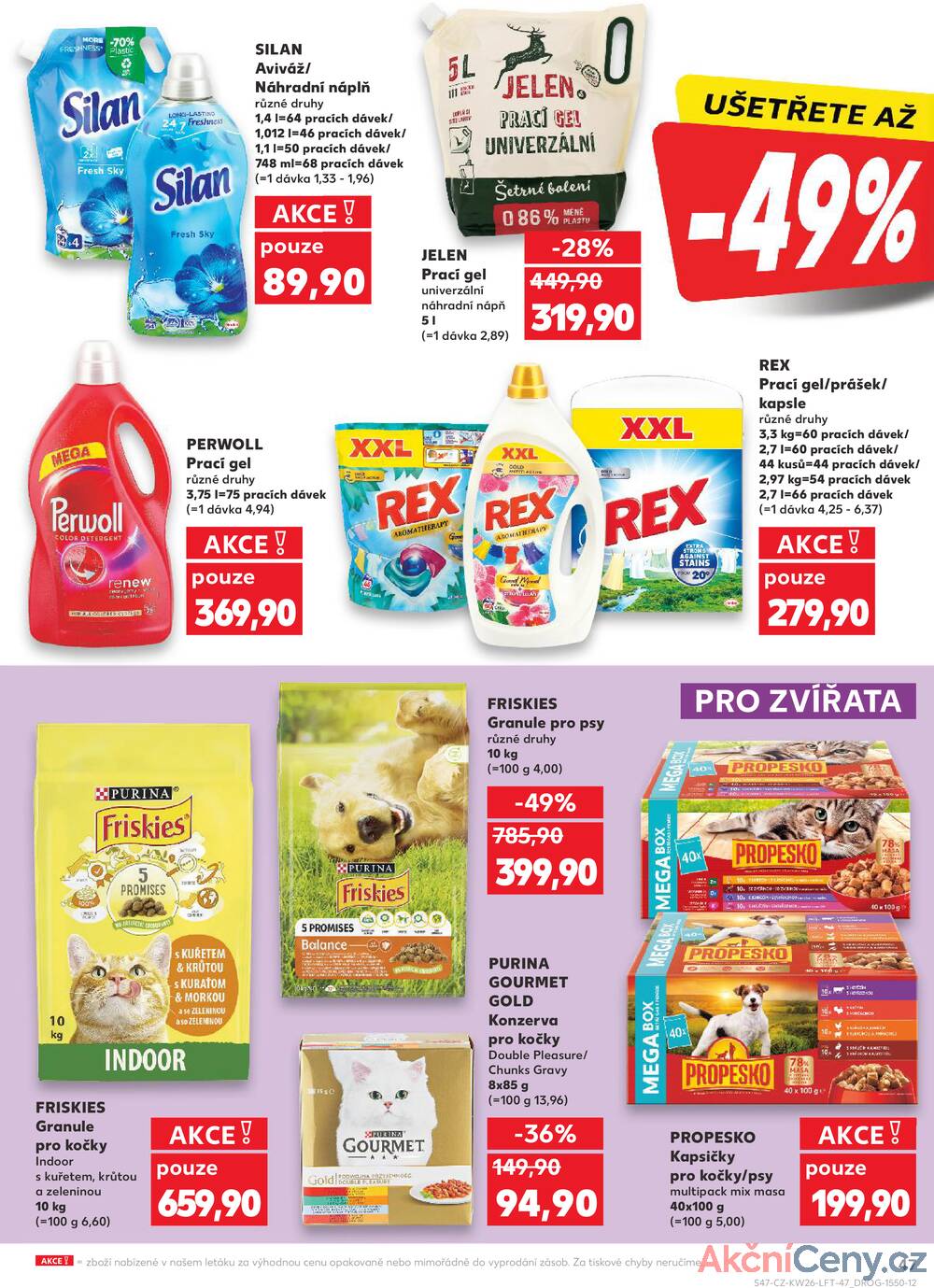 Leták Kaufland - Kaufland 25.6. - 1.7. - Kaufland - Znojmo (Dukelských bojovníků) - strana 47