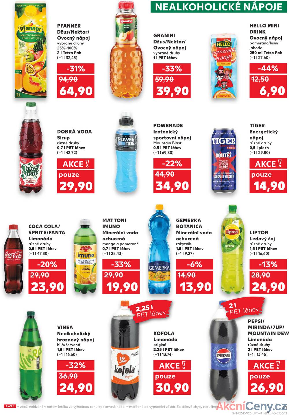 Leták Kaufland - Kaufland 25.6. - 1.7. - Kaufland - Liberec (Polní) - strana 41
